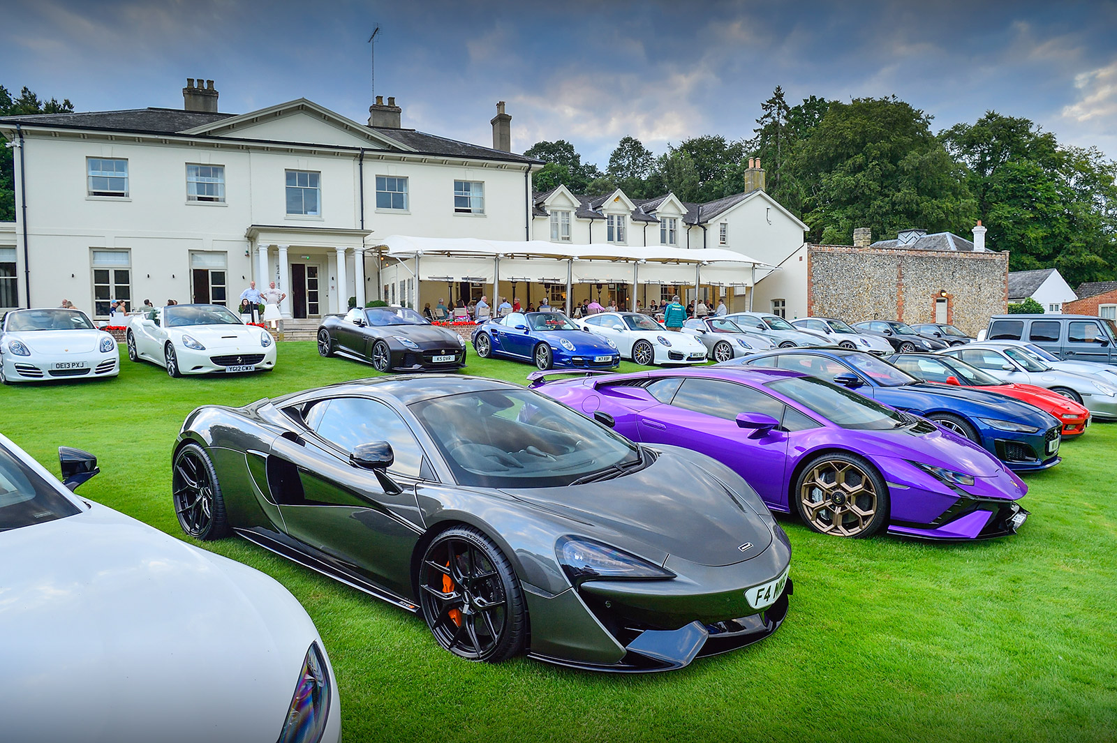 Milsoms Suffolk Supercar meet